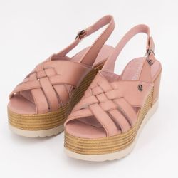 Sandale compensee pink justine t36/41 Femme CHATTAWAK