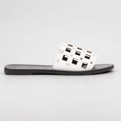 Mule blanc primevere t36/41 Femme CHATTAWAK
