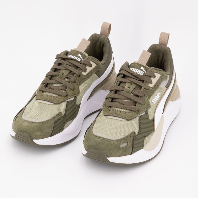 BASKET ARMY BLANC LODEN VERT X-RAY 3 SD 399668 08 T40/46