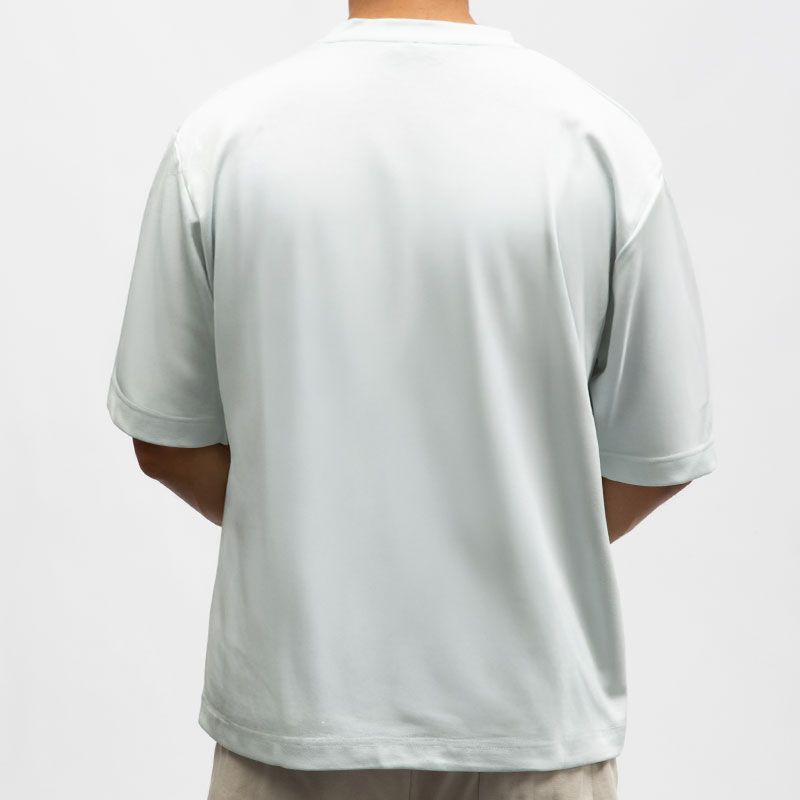 Tee shirt mc coton aqua micky-ds Homme PANAME BROTHERS