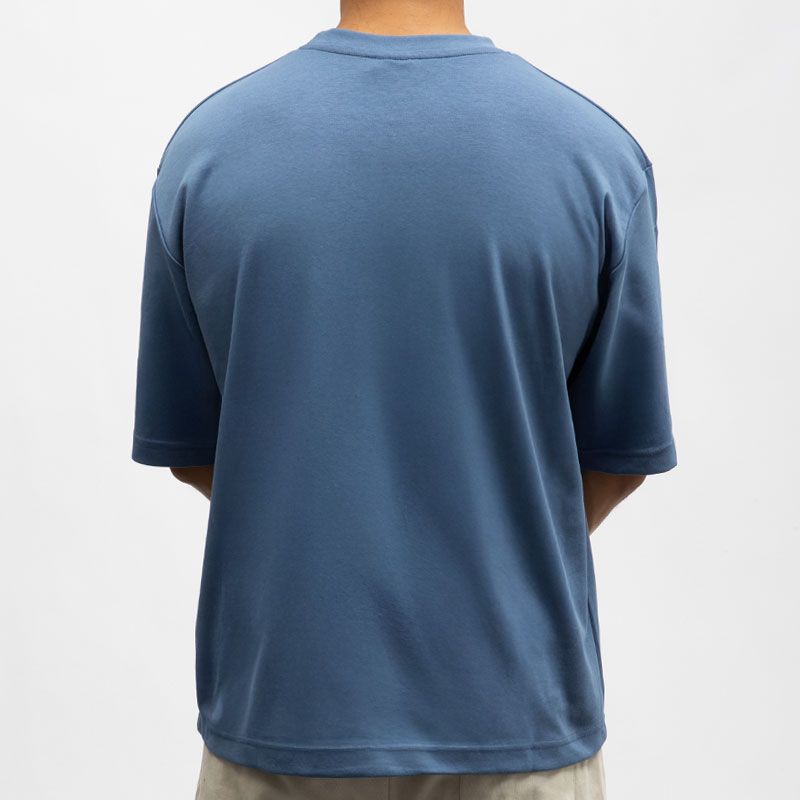 Tee shirt mc coton aqua micky-ds Homme PANAME BROTHERS