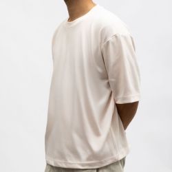 Tee shirt mc coton aqua micky-ds Homme PANAME BROTHERS