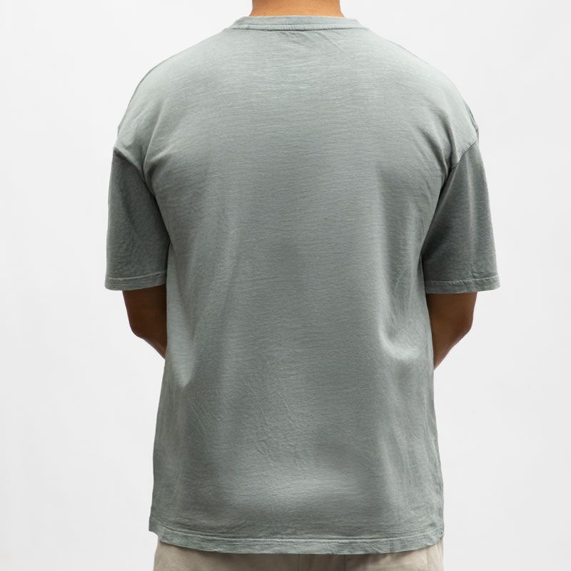 Tee shirt mc coton beige thomas-ds Homme PANAME BROTHERS