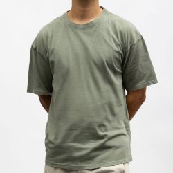 Tee shirt mc coton beige thomas-ds Homme PANAME BROTHERS
