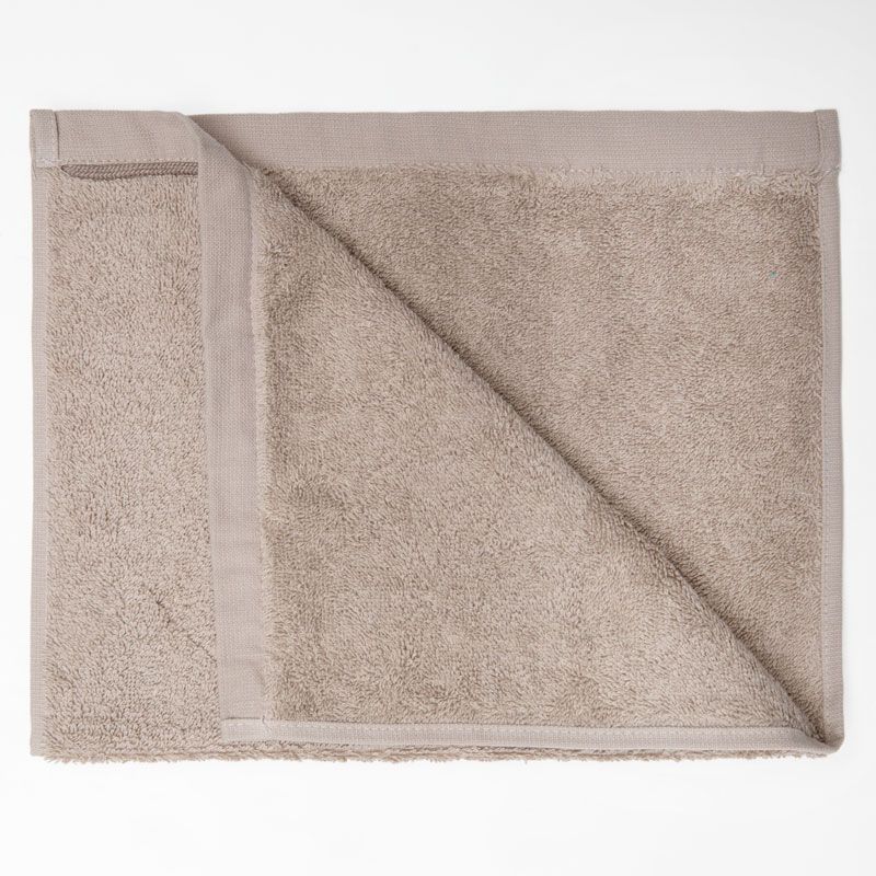 Serviette invite eponge blanc 30x50 serv30montecblan Mixte SUD ETOFFE