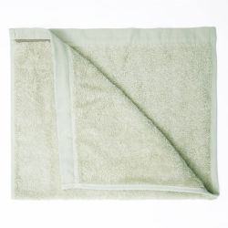 Serviette invite eponge blanc 30x50 serv30montecblan Mixte SUD ETOFFE