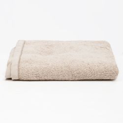 Serviette invite eponge taupe 50x100 serv50montectaup Mixte SUD ETOFFE