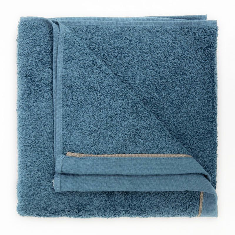 Serviette invite eponge taupe 50x100 serv50montectaup Mixte SUD ETOFFE
