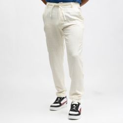 Pantalon lin mélangé cordon julien Homme PANAME BROTHERS
