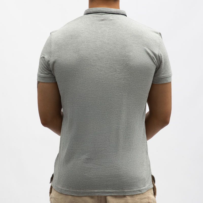 Polo col mao coton avec boutons Homme TORRENTE