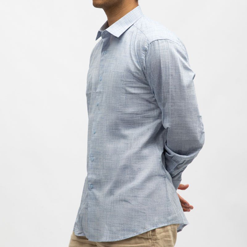 Chemise bleu chine 07 bill0891reg Homme BILL TORNADE
