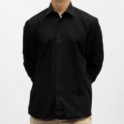 Chemise noir 18 bill0891reg Homme BILL TORNADE
