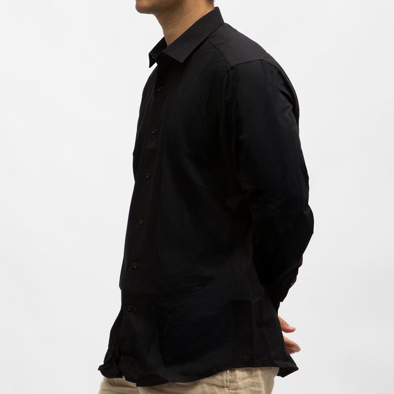 Chemise noir 18 bill0891reg Homme BILL TORNADE