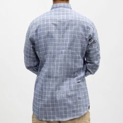 Chemise carreaux bleu roi 09 bill0891reg Homme BILL TORNADE