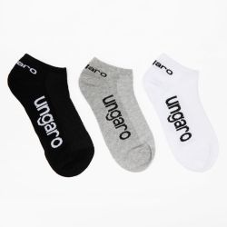 Lot de 3 paires de chaussettes sneakers 13389 Homme UNGARO