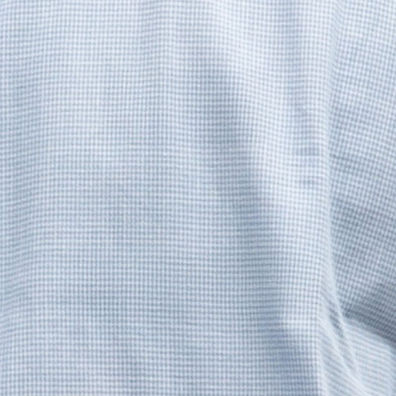 Chemise coton à micro-carreaux avec boutons Homme BILL TORNADE