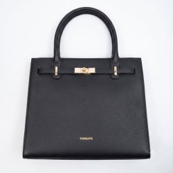 Grand sac trapeze noir tos-p25017 Femme TORRENTE