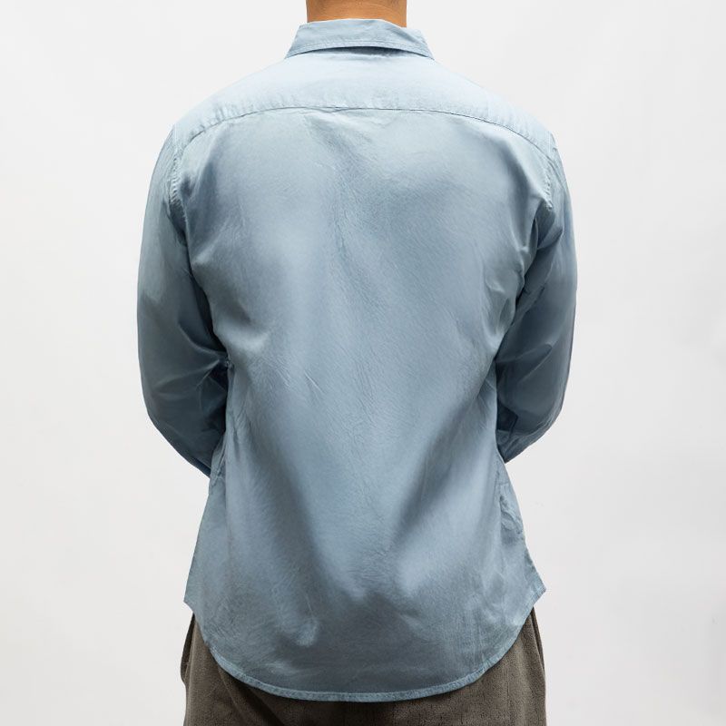 CHEMISE ML COTON UNIE