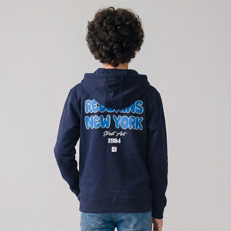 Sweat zippe capuche light kaki 7811 Enfant REDSKINS