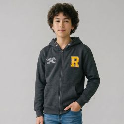 Sweat zippe capucheanthracite 8111 Enfant REDSKINS