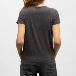 Tee shirt col rond mc vd/2/tr/sten/an Femme VON DUTCH