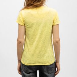 Tee shirt col v mc vd/2/tv/cla/su Femme VON DUTCH