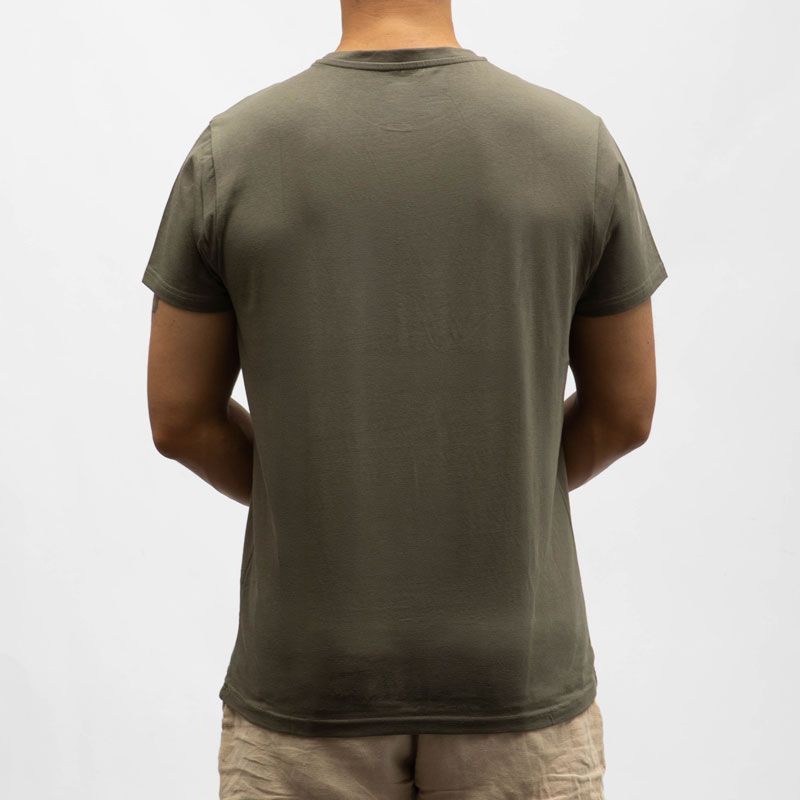 Tee shirt mc stretch avec logo vd/1/tr/aki/nr Homme VON DUTCH