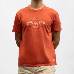 Tee shirt mc col rond vd/1/tr/brand/r Homme VON DUTCH