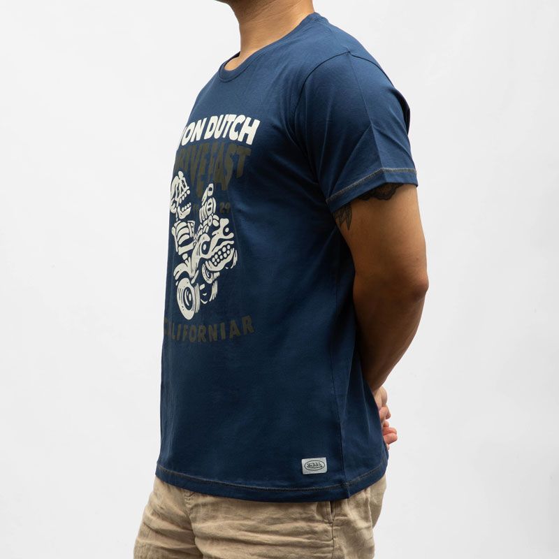 Tee shirt mc col rond vd/1/tr/drive/m Homme VON DUTCH