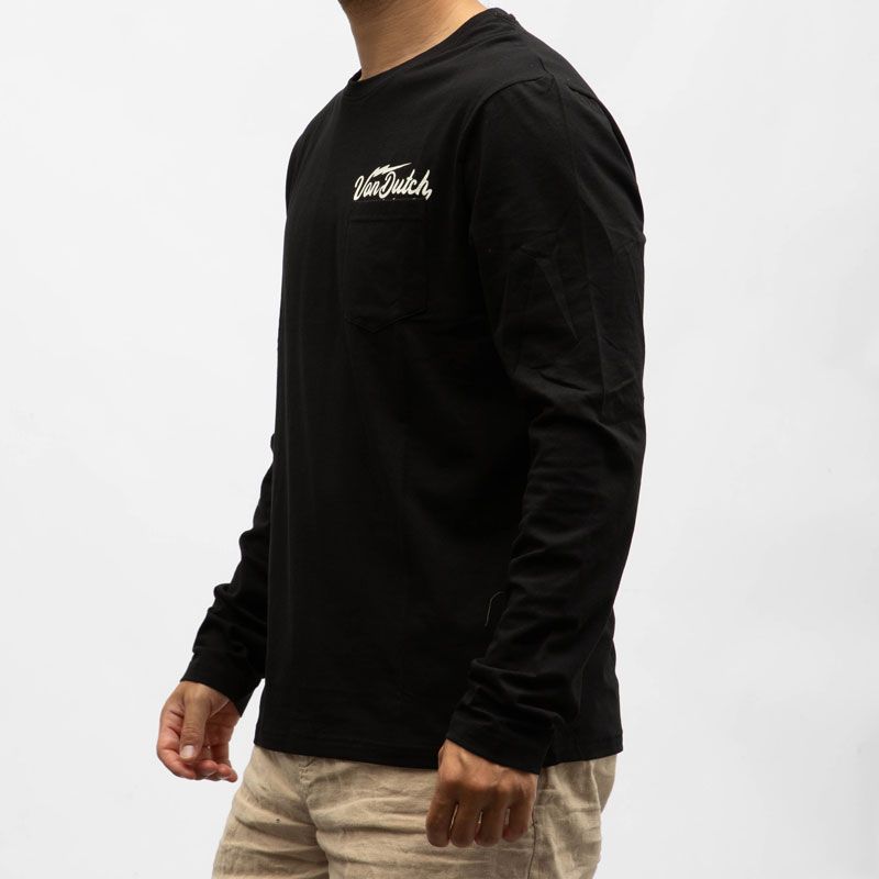 Tee shirt ml stetch vd/1/trl/hiro/e Homme VON DUTCH