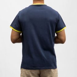 Tee shirt mc strecth col v vd/p/1/tr/blast/wb Homme VON DUTCH