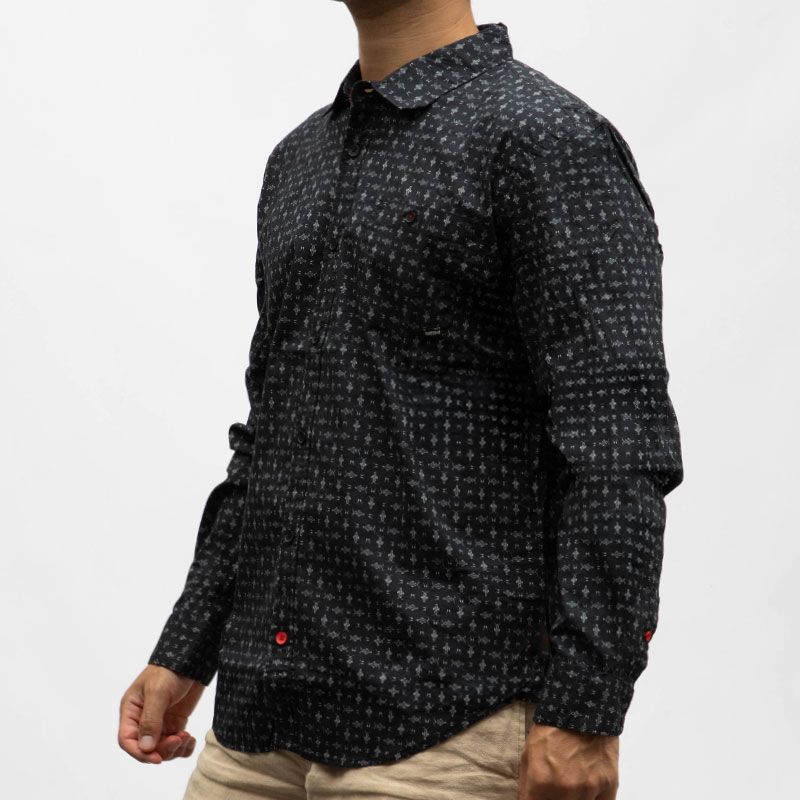 Chemise ml 9154 black sand bike 23-10150-10-1132 Homme TIMEZONE