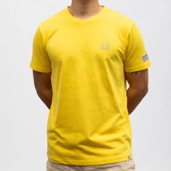 Tee shirt 7093 lemon yellow 22-10240-10-6111 Homme TIMEZONE