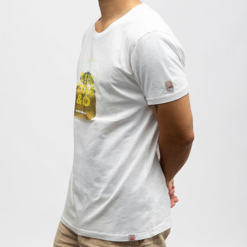 Tee shirt 0100 pure white 22-10286-10-6111 Homme TIMEZONE