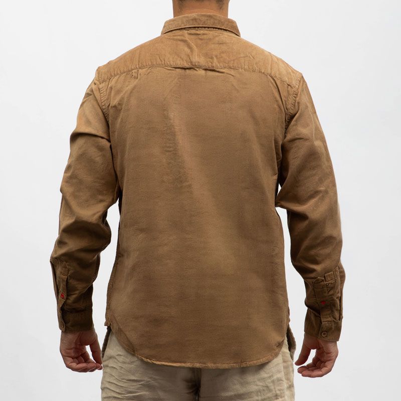 Chemise ml 6053 otter brown 23-10151-00-1200 Homme TIMEZONE