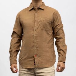 Chemise ml 6053 otter brown 23-10151-00-1200 Homme TIMEZONE
