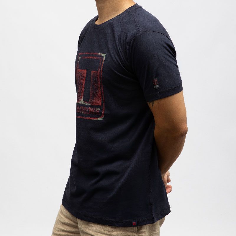 Tee shirt 5045 chilli red 22-10291-10-6233 Homme TIMEZONE