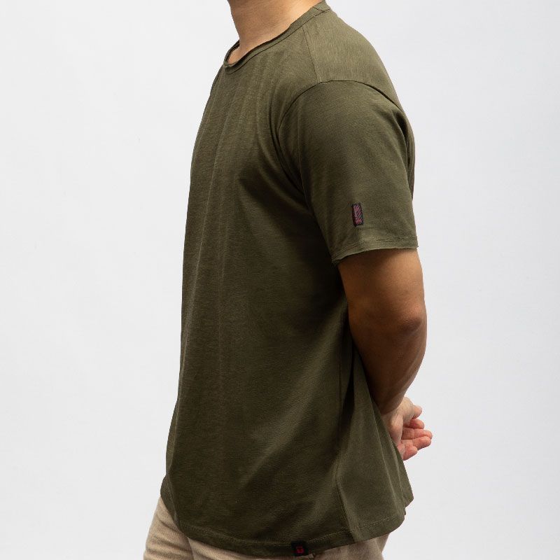 Tee shirt 5180 light tomato red 22-10272-40-6233 Homme TIMEZONE