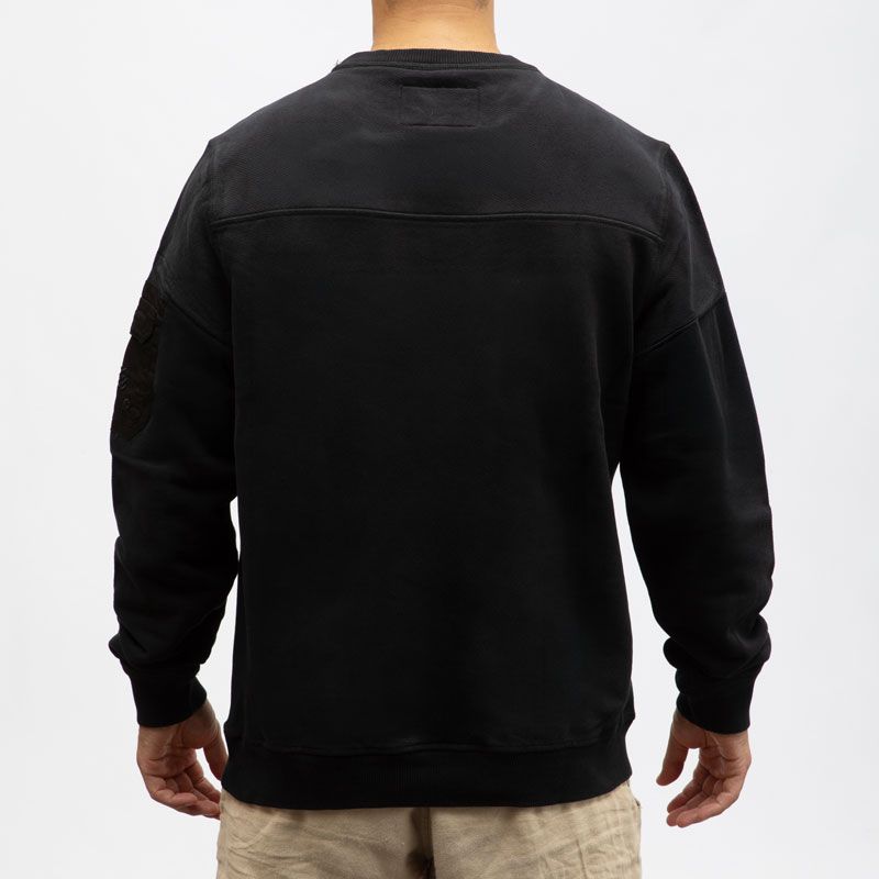 Sweat 9151 caviar black 28-10190-00-6575 Homme TIMEZONE