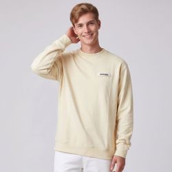 Sweat coton col rond sans capuche avec logo et pochette de rangement Homme JACQUEMUS
