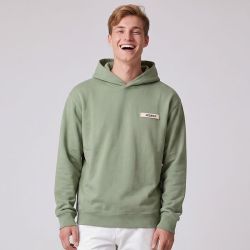 Sweat à capuche coton regular avec pochette de rangement Homme JACQUEMUS