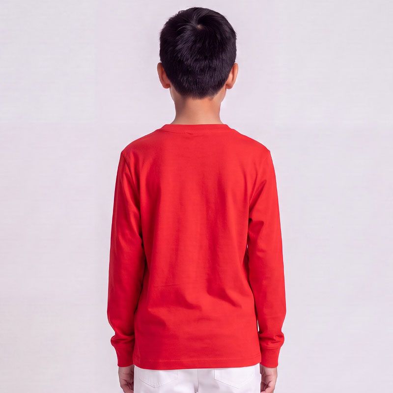 Tee shirt ml superman blanc hy10340 Enfant SUPERMAN