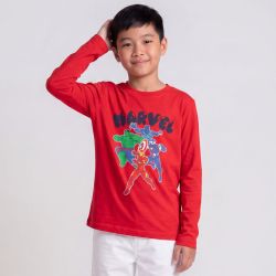 Tee shirt ml avengersrouge hy10065 Enfant MARVEL