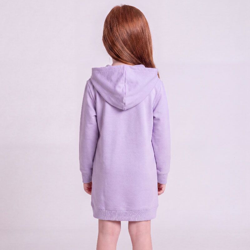 Robe a capucheclair lilo et stitch violet hy10178 Enfant DISNEY