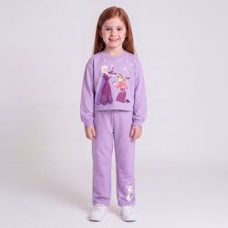 Ensemble top ml & pantalon frozen hy10232 Enfant DISNEY