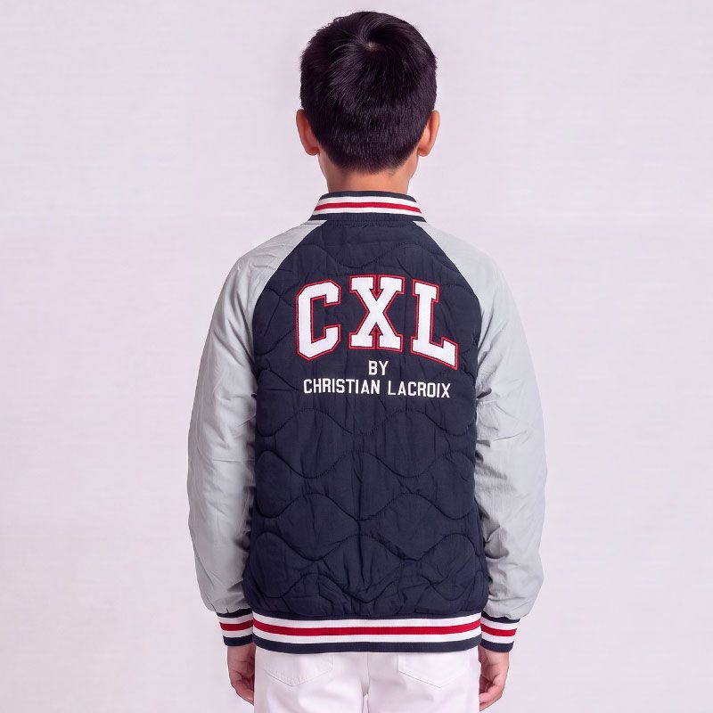 Veste vert/marine/marron bl41 4-12 ans Enfant CXL BY CHRISTIAN LACROIX