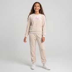 Ensemble polaire ecru/rose/beige cl281 4-14 ans Enfant CXL BY CHRISTIAN LACROIX