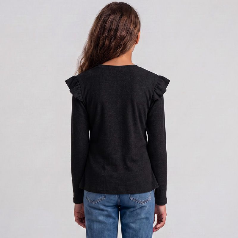Haut manche longue beige/ noir/ rose p12 4-14 ans Enfant CXL BY CHRISTIAN LACROIX