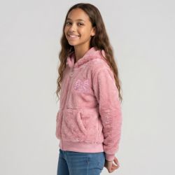 Veste polaire blanc/rose/marron cl279 4-14ans Enfant CXL BY CHRISTIAN LACROIX