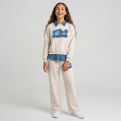 Ensemble denim noir/beige cl263 4-14 ans Enfant CXL BY CHRISTIAN LACROIX